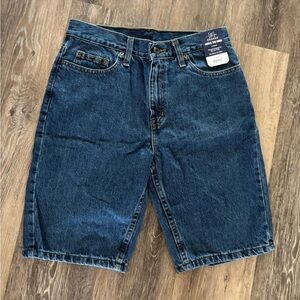 George Men's Dark Blue Denim Shorts Sz 30 NWT